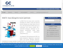 Tablet Screenshot of chabbert-chimie.com